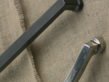 QUADRA - Classic style pull handle by GIARA ART DESIGN-BRONZE - view 2